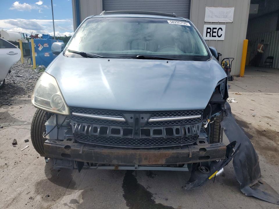 2005 Toyota Sienna VIN 5TDZA22C15S254649 COPART salvage auction — FRONT END, PA - CERTIFICATE OF SALVAGE, sold $1,100 on 2026-07-22 (photo 5)