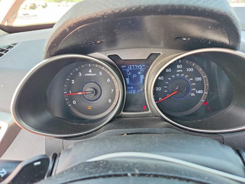 2013 Hyundai Veloster VIN KMHTC6AD3DU138442 COPART salvage auction — FRONT END, Wi - Junked Vehicle Bill Of Sale, sold $425 on 2026-07-14 (photo 9)