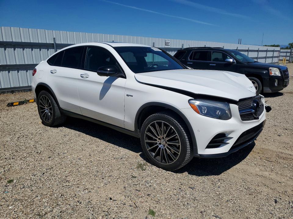 2019 Mercedes-benz Glc VIN WDC0J6EB4KF664029 COPART salvage auction — FRONT END, Ca - Salvage Certificate, sold $14,600 on 2026-07-06 (photo 4)