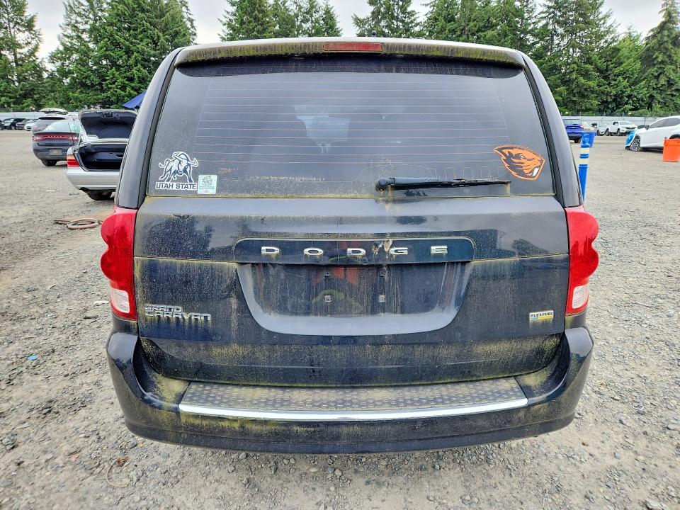 2014 Dodge VIN 2C4RDGBG5ER360599 COPART salvage auction — NORMAL WEAR, Wa - Aff Of Loss/Rel Of Interest, sold $450 on 2026-07-31 (photo 6)