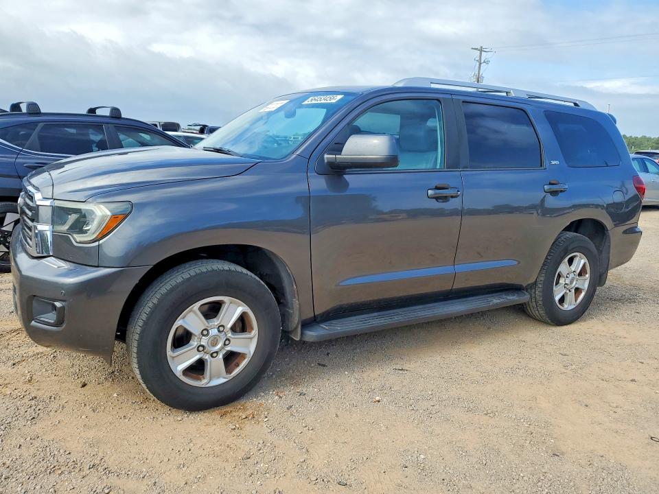 2019 Toyota Sequoia VIN 5TDZY5G1XKS072934 COPART salvage auction — MINOR DENT/SCRATCHES, Fl - Certificate Of Title (P), sold $14,700 on 2026-07-28 (photo 1)