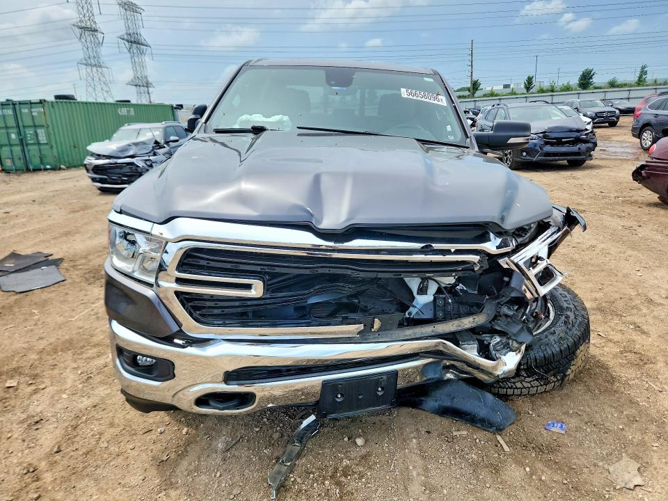 2021 Ram 1500 VIN 1C6SRFMT3MN815637 COPART salvage auction — FRONT END, Il - Salvage Certificate, sold $10,200 on 2026-07-30 (photo 5)