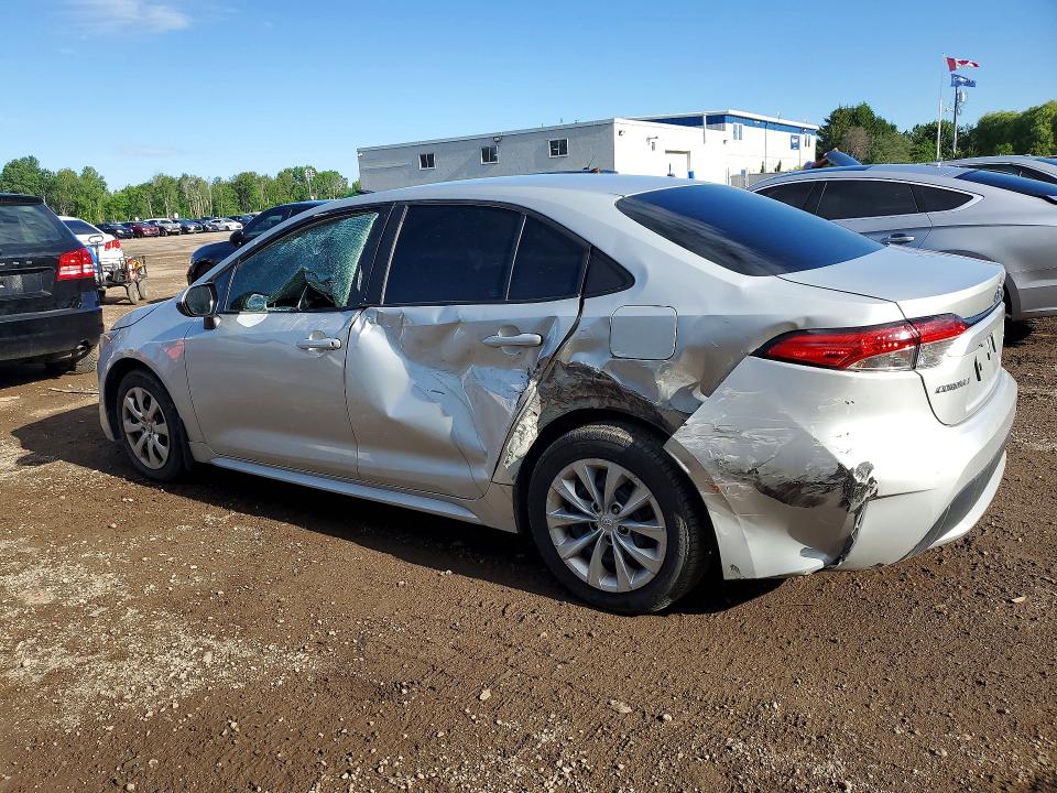 2020 Toyota Corolla VIN 5YFBPRBE9LP035986 COPART salvage auction — SIDE, On - Permit Salvage, sold $6,700 on 2026-07-09 (photo 2)