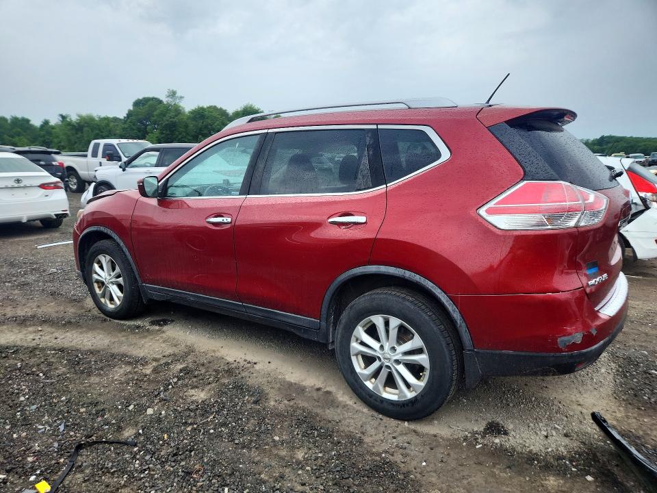 2016 Nissan VIN KNMAT2MV1GP663480 COPART salvage auction — FRONT END, Ma - Cert Of Title-Reconstrctd Coll, sold $1,250 on 2026-07-08 (photo 2)