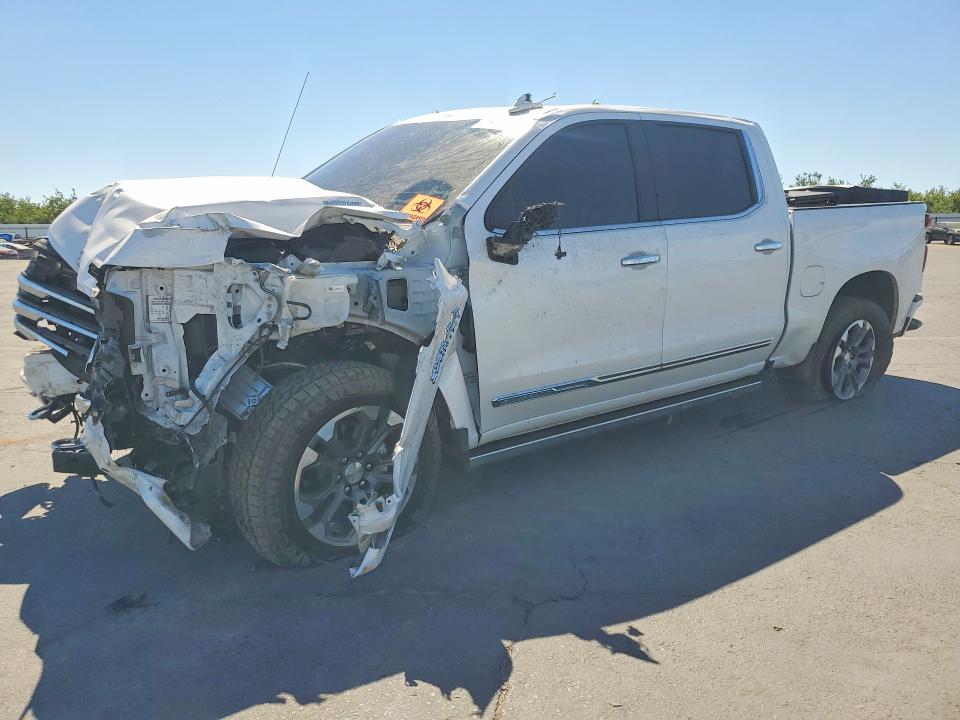 2025 Chevrolet VIN 3GCUKJE84SG114176 COPART salvage auction — FRONT END, CA - SALVAGE CERTIFICATE, sold $11,400 on 2026-07-30 (photo 1)