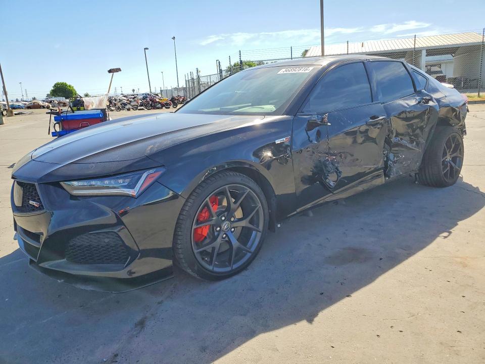 2023 Acura VIN 19UUB7F93PA001417 COPART salvage auction — SIDE, Ca - Salvage Certificate, sold $15,000 on 2026-07-20 (photo 1)