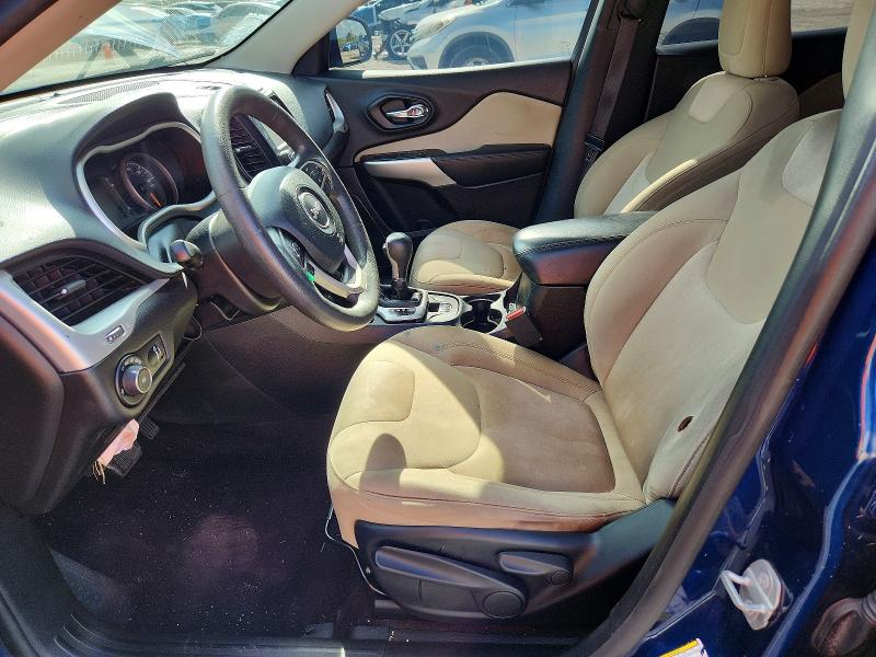 2018 Jeep Cherokee VIN 1C4PJLCB4JD551682 COPART salvage auction — MINOR DENT/SCRATCHES, Fl - Cert Of Title-Rebuilt, sold $1,150 on 2026-08-04 (photo 7)