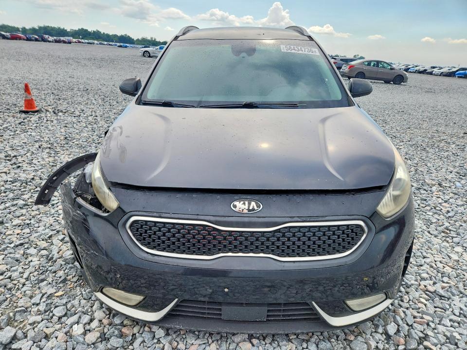 2017 Kia Niro VIN KNDCB3LC8H5082430 COPART salvage auction — FRONT END, Fl - Cert Of Title Slvg Rebuildable, sold $2,250 on 2026-07-10 (photo 5)