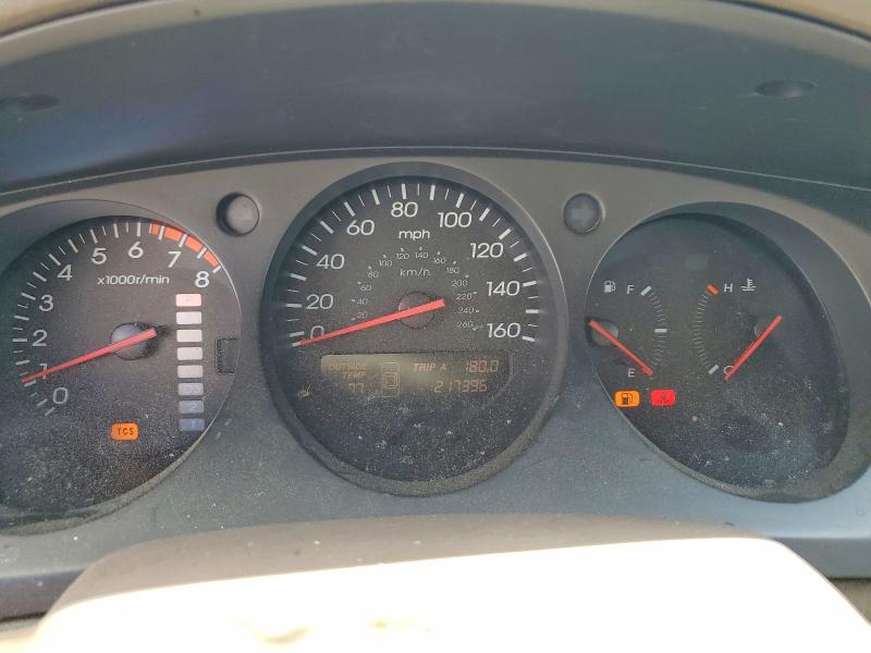 2001 Acura Tl VIN 19UUA56691A009221 COPART salvage auction — VANDALISM, Ca - Salvage Certificate, sold $300 on 2026-07-22 (photo 9)
