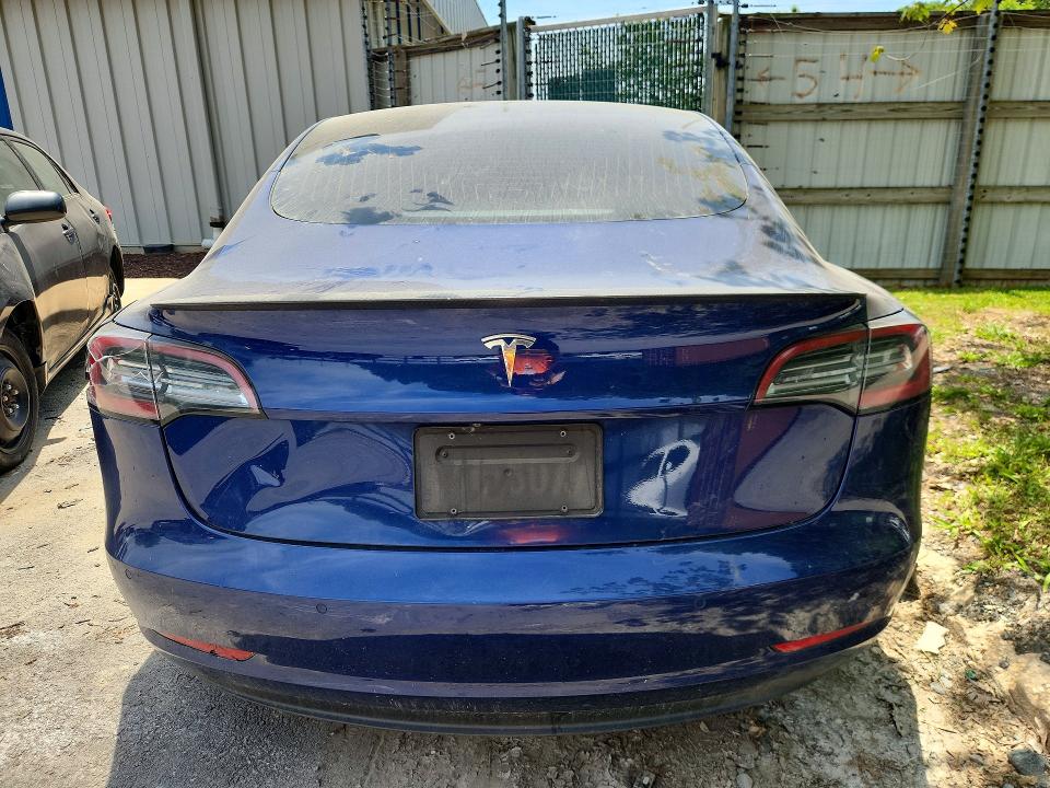 2020 Tesla Model 3 VIN 5YJ3E1EA8LF796931 COPART salvage auction — SIDE, VA - CERTIFICATE OF TITLE, sold $2,250 on 2026-07-14 (photo 6)