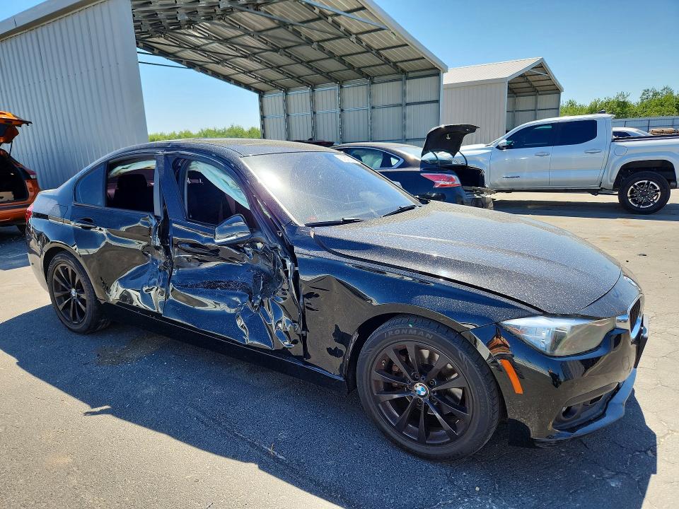 2017 BMW 3 series VIN WBA8E1G3XHNU16417 COPART salvage auction — SIDE, CA - SALVAGE CERTIFICATE, sold $625 on 2026-07-16 (photo 4)