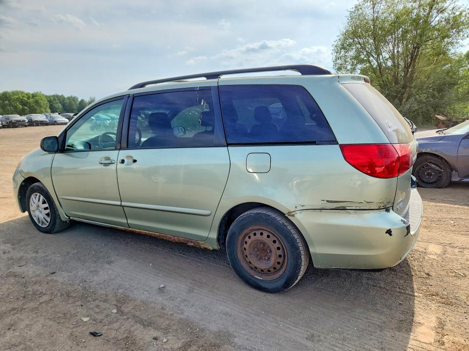 2006 Toyota Sienna VIN 5TDZA23C46S451248 COPART salvage auction — REAR END, Oh - Certificate Of Title, sold $700 on 2026-07-13 (photo 2)