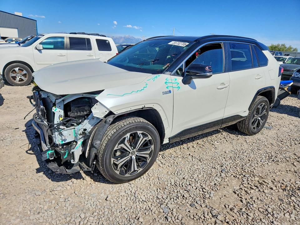 2021 Toyota VIN JTMEB3FV2MD072949 COPART salvage auction — FRONT END, Ca - Salvage Certificate, sold $16,200 on 2026-07-14 (photo 1)