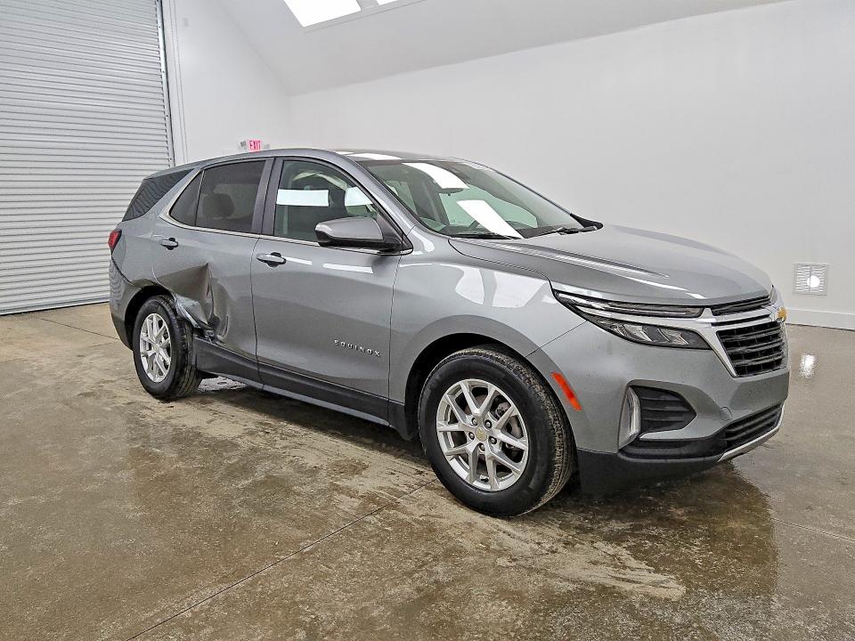 2024 Chevrolet Equinox VIN 3GNAXKEG0RS154867 COPART salvage auction — SIDE, GA - CERTIFICATE OF TITLE, sold $6,400 on 2026-07-09 (photo 4)