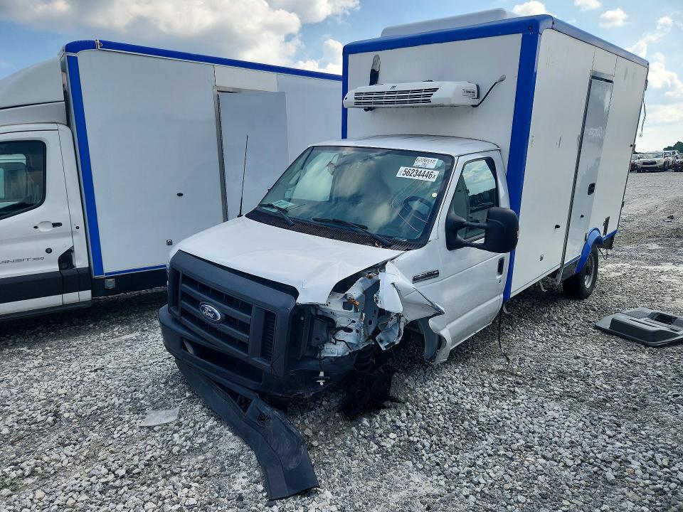 2023 Ford Econoline VIN 1FDWE3FK4PDD24976 COPART salvage auction — FRONT END, Ga - Certificate Of Title, sold $10,300 on 2026-07-29 (photo 1)