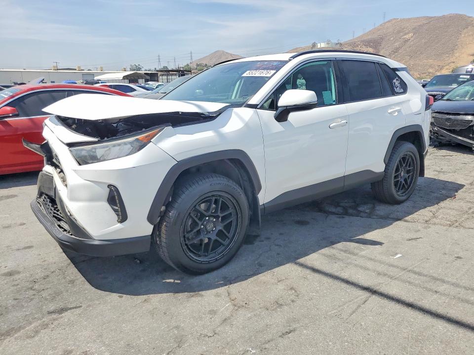 2019 Toyota Rav4 VIN 2T3K1RFV6KW056424 COPART salvage auction — FRONT END, CA - SALVAGE CERTIFICATE, sold $4,700 on 2026-08-20 (photo 1)
