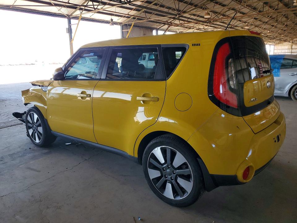 2014 Kia VIN KNDJX3A50E7043893 COPART salvage auction — FRONT END, Az - Cert Of Title - Salvage, sold $1,200 on 2026-07-06 (photo 2)