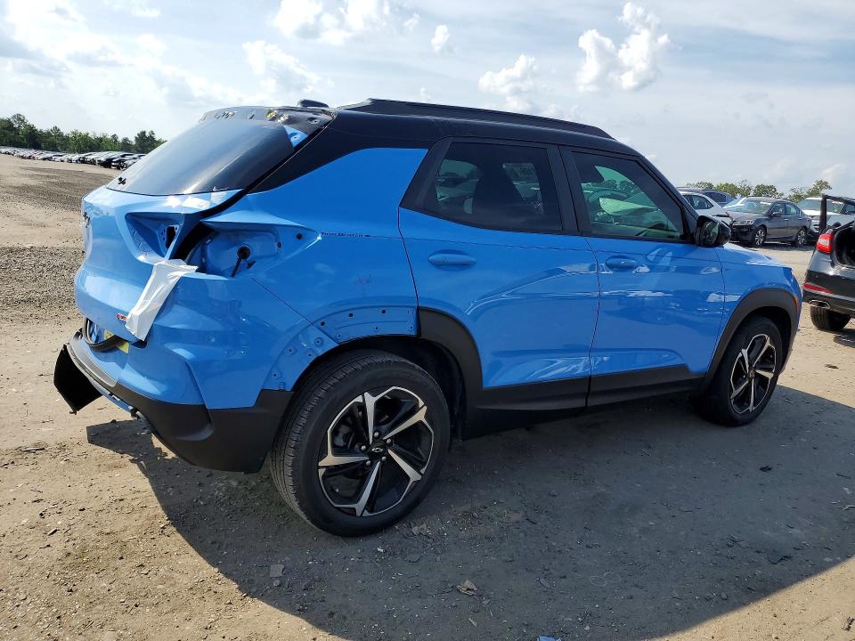2023 Chevrolet Trailblazer VIN KL79MTSL2PB212916 COPART salvage auction — REAR END, Va - Cert Of Title - Salvage, sold $200 on 2026-07-29 (photo 3)