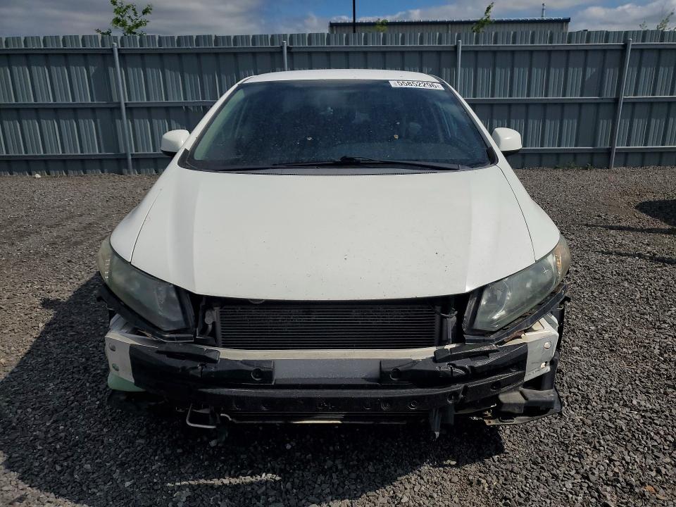 2013 Honda Civic VIN 2HGFB2F45DH108787 COPART salvage auction — FRONT END, On - Permit No Brand - Unfit, sold $2,600 on 2026-07-02 (photo 5)