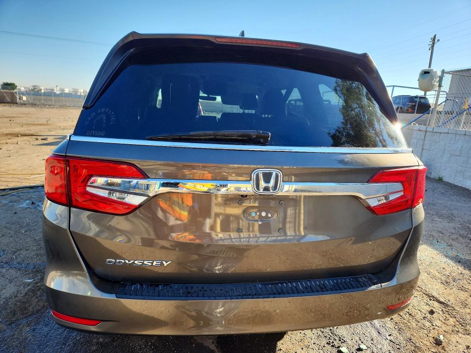 2019 Honda Odyssey VIN 5FNRL6H77KB137105 COPART salvage auction — UNDERCARRIAGE, Tx - Salvage Vehicle Title, sold $6,200 on 2026-07-23 (photo 6)