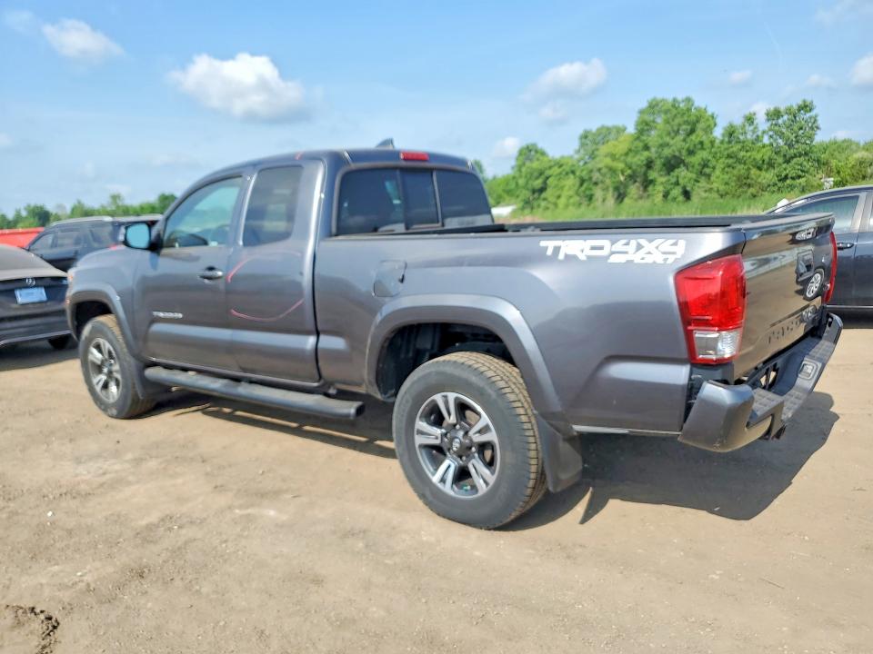 2017 Toyota Tacoma VIN 5TFSZ5AN4HX116262 COPART salvage auction — REAR END, OH - CERT OF TITLE-SALVAGE, sold $13,800 on 2026-07-09 (photo 2)