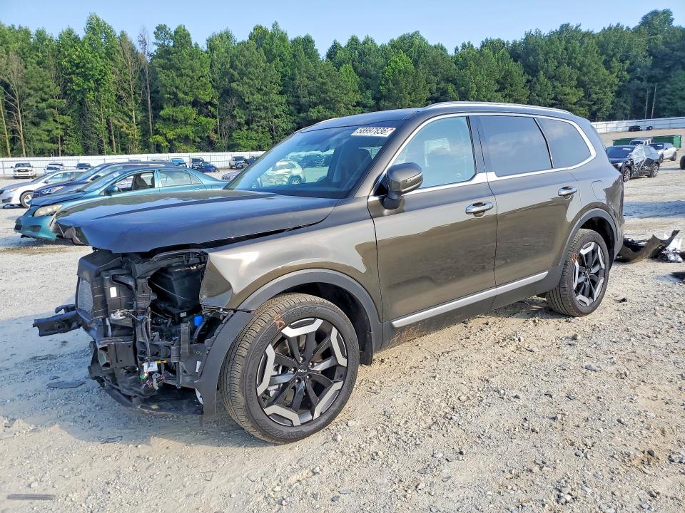 2025 Kia Telluride VIN 5XYP64GC6SG668905 — COPART salvage auction photo