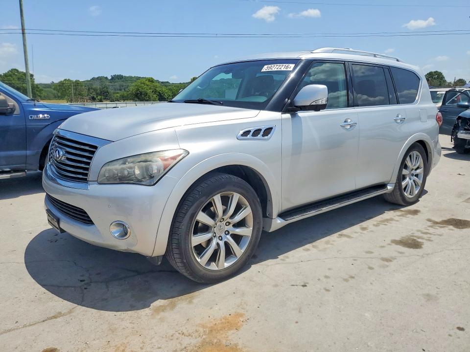 2012 Infiniti Qx56 VIN JN8AZ2NE8C9018499 COPART salvage auction — MECHANICAL, IL - CERTIFICATE OF TITLE, sold $1,050 on 2026-07-20 (photo 1)