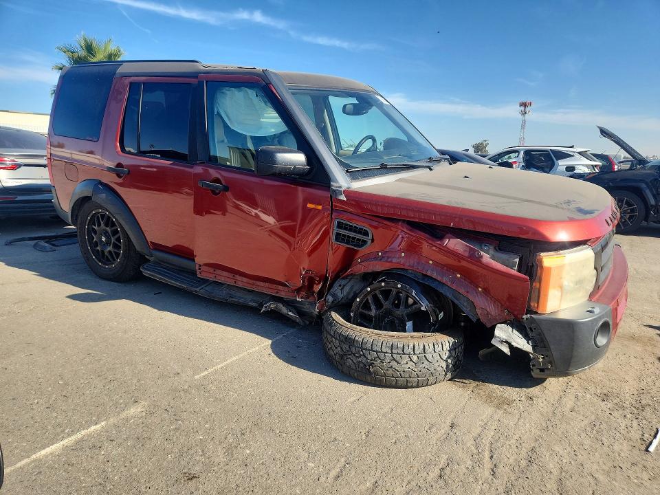 2006 Land rover Lr3 VIN SALAE25466A377165 COPART salvage auction — FRONT END, CA - SALVAGE CERTIFICATE, sold $225 on 2026-07-17 (photo 4)