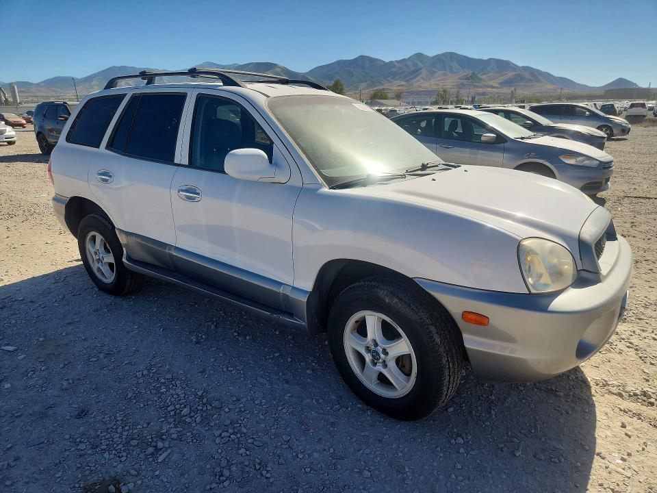 2003 Hyundai Santa fe VIN KM8SC73D03U416078 COPART salvage auction — MINOR DENT/SCRATCHES, UT - CERTIFICATE OF TITLE, sold $150 on 2026-07-28 (photo 4)
