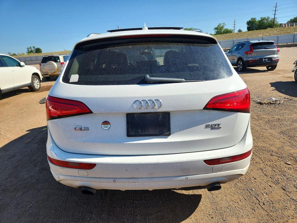 2014 Audi Q5 VIN WA1LFBFP8EA055562 COPART salvage auction — SIDE, Co - Salvage Title, sold $1,500 on 2026-07-27 (photo 6)