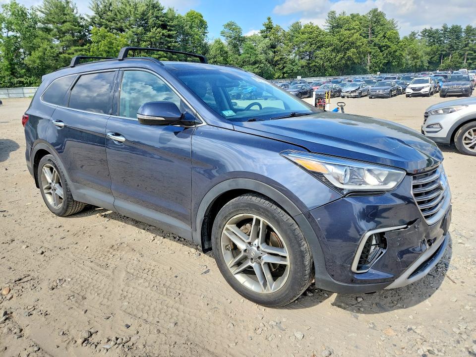 2017 Hyundai Santa fe VIN KM8SRDHF6HU248803 COPART salvage auction — FRONT END, Ma - Cert Of Title-Salvage, sold $4,300 on 2026-07-27 (photo 4)