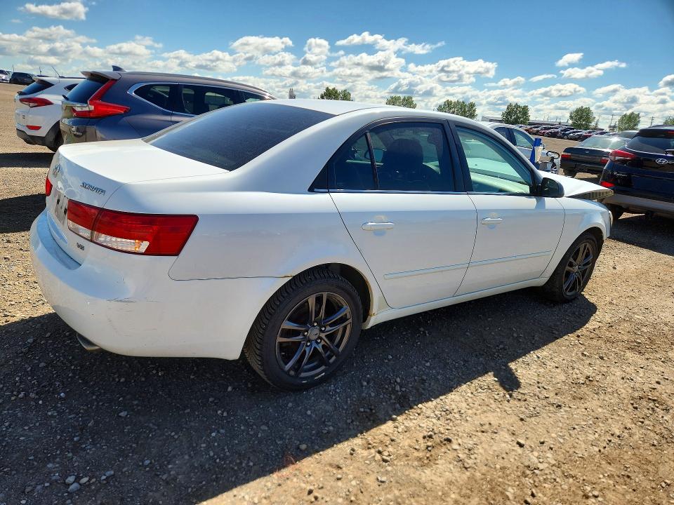 2006 Hyundai Sonata VIN 5NPET46F46H073674 COPART salvage auction — FRONT END, AB - BOS - SALVAGE, sold $175 on 2026-07-14 (photo 3)