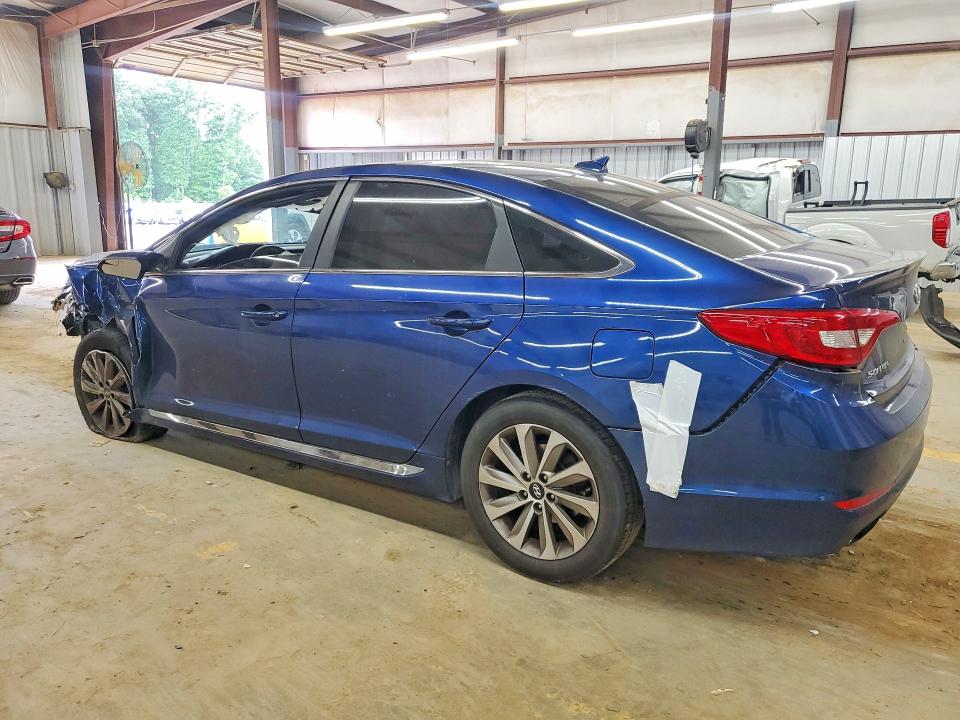 2017 Hyundai Sonata VIN 5NPE34AF2HH556039 COPART salvage auction — FRONT END, Nc - Salvage Certificate Of Title, sold $175 on 2026-07-29 (photo 2)