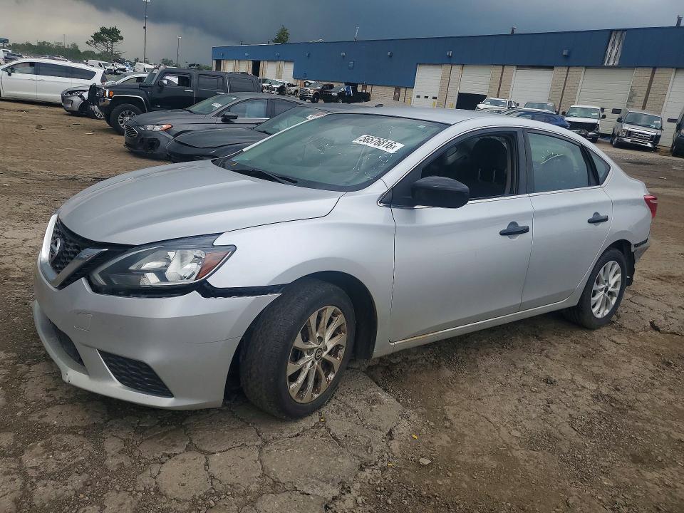 2019 Nissan Sentra VIN 3N1AB7AP8KY453684 COPART salvage auction — REAR END, Oh - Certificate Of Title, sold $1,350 on 2026-07-09 (photo 1)