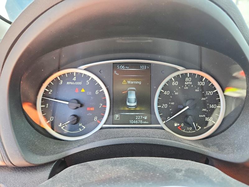 2016 Nissan Sentra VIN 3N1AB7AP9GY213244 COPART salvage auction — FRONT END, Tx - Salvage Vehicle Title, sold $850 on 2026-07-02 (photo 9)