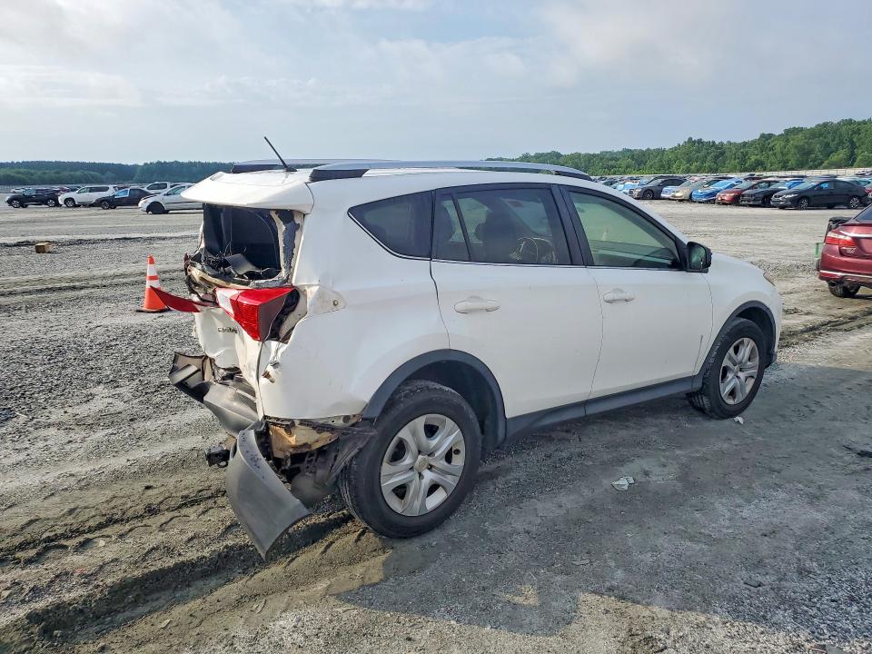 2015 Toyota Rav 4 VIN JTMBFREV6FJ042045 COPART salvage auction — REAR END, Sc - Cert Of Title-Salvage, sold $2,400 on 2026-07-27 (photo 3)