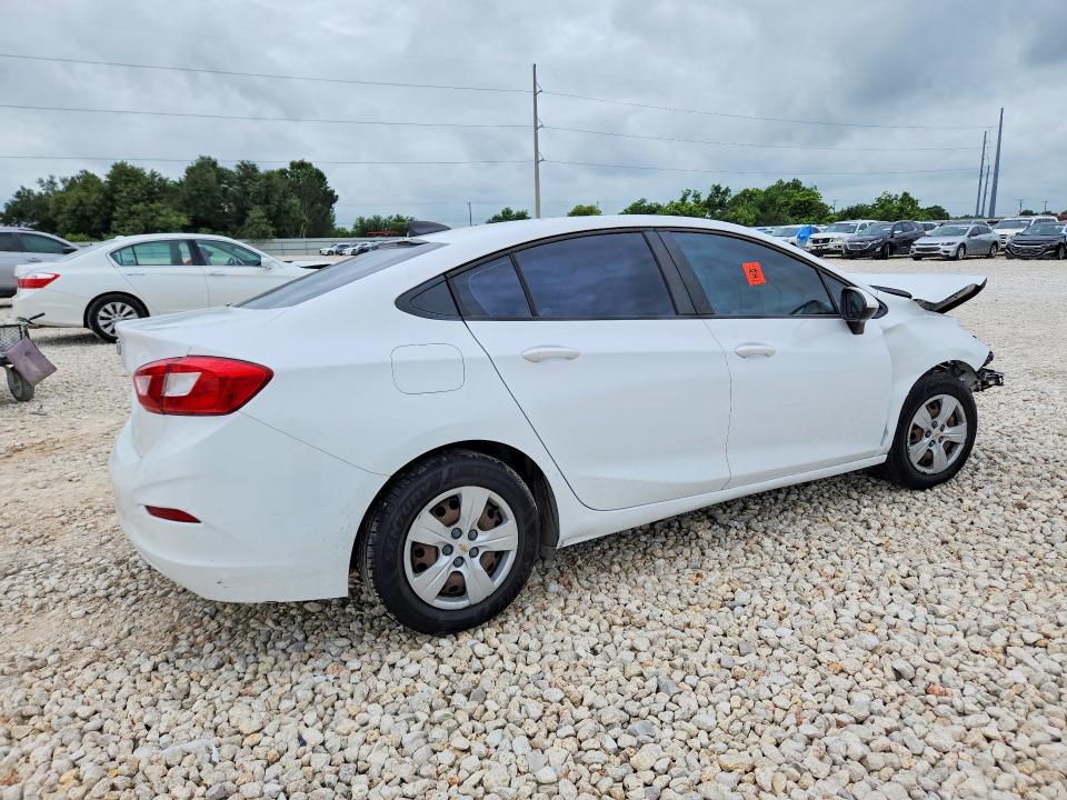 2018 Chevrolet Cruze VIN 1G1BC5SM0J7101974 COPART salvage auction — FRONT END, TX - SALVAGE VEHICLE TITLE, sold $70 on 2026-07-02 (photo 3)