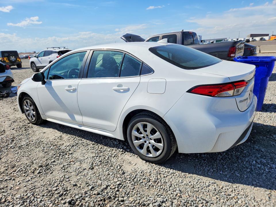 2021 Toyota Corolla VIN 5YFEPMAE3MP248208 COPART salvage auction — HAIL, Co - Certificate Of Title, sold $7,100 on 2026-07-30 (photo 2)
