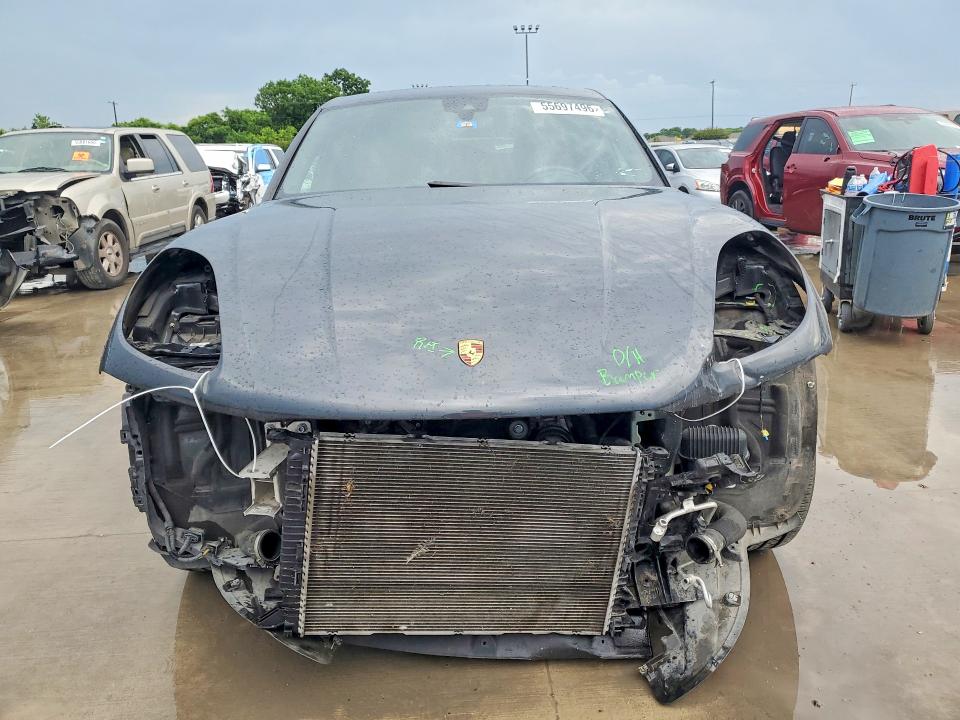 2021 Porsche VIN WP1AA2A50MLB16762 COPART salvage auction — FRONT END, Tx - Salvage Vehicle Title, sold $10,200 on 2026-07-23 (photo 5)