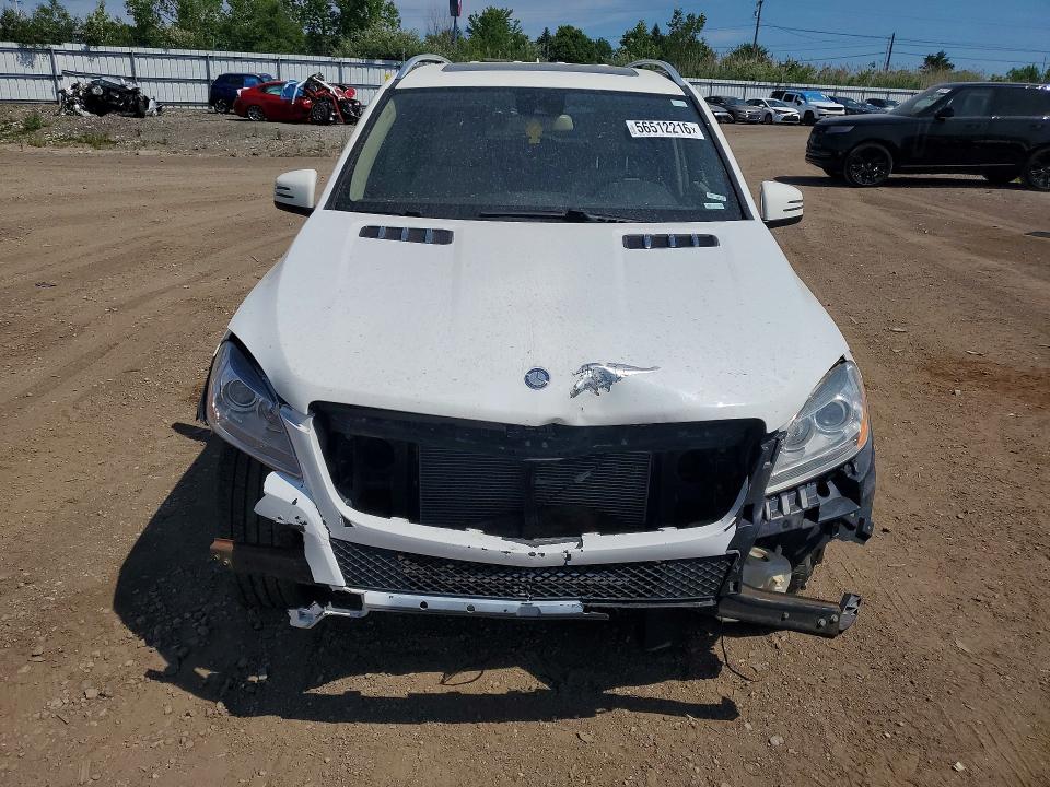 2013 Mercedes-benz Ml-class VIN 4JGDA5HB3DA136071 COPART salvage auction — FRONT END, OH - CERTIFICATE OF TITLE, sold $2,700 on 2026-07-09 (photo 5)