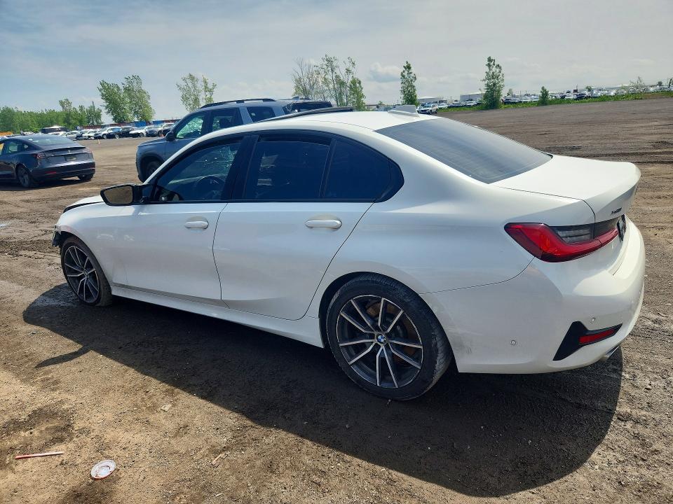 2019 BMW 3er VIN WBA5R7C50KAJ80473 COPART salvage auction — FRONT END, Qc - Gravement Accidente, sold $200 on 2026-07-28 (photo 2)