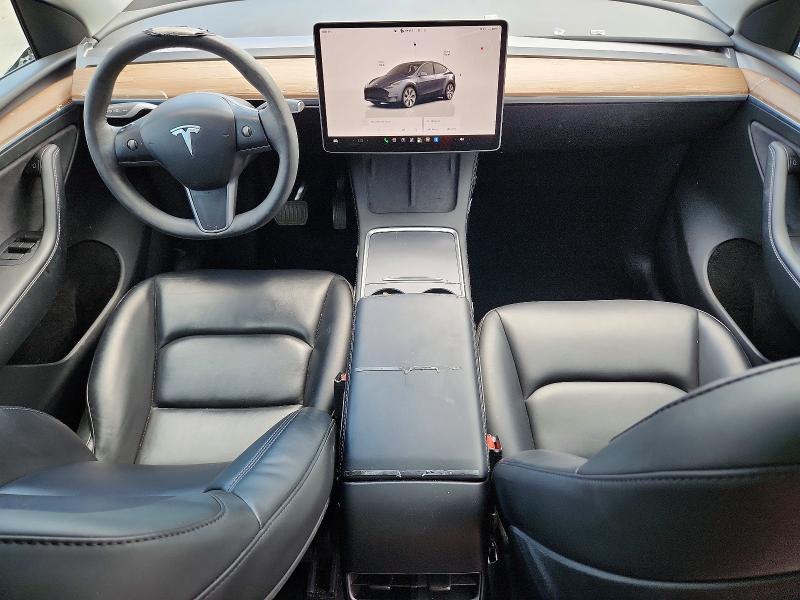 2023 Tesla Model y VIN 7SAYGDEE8PF935484 COPART salvage auction — SIDE, Co - Public - Salvage Title, sold $11,300 on 2026-09-04 (photo 8)