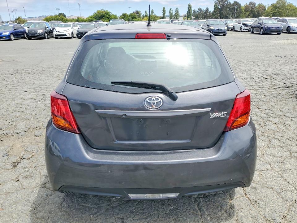2015 Toyota Yaris VIN VNKKTUD38FA039506 COPART salvage auction — FRONT END, CA - SALVAGE CERTIFICATE, sold $1,550 on 2026-07-10 (photo 6)