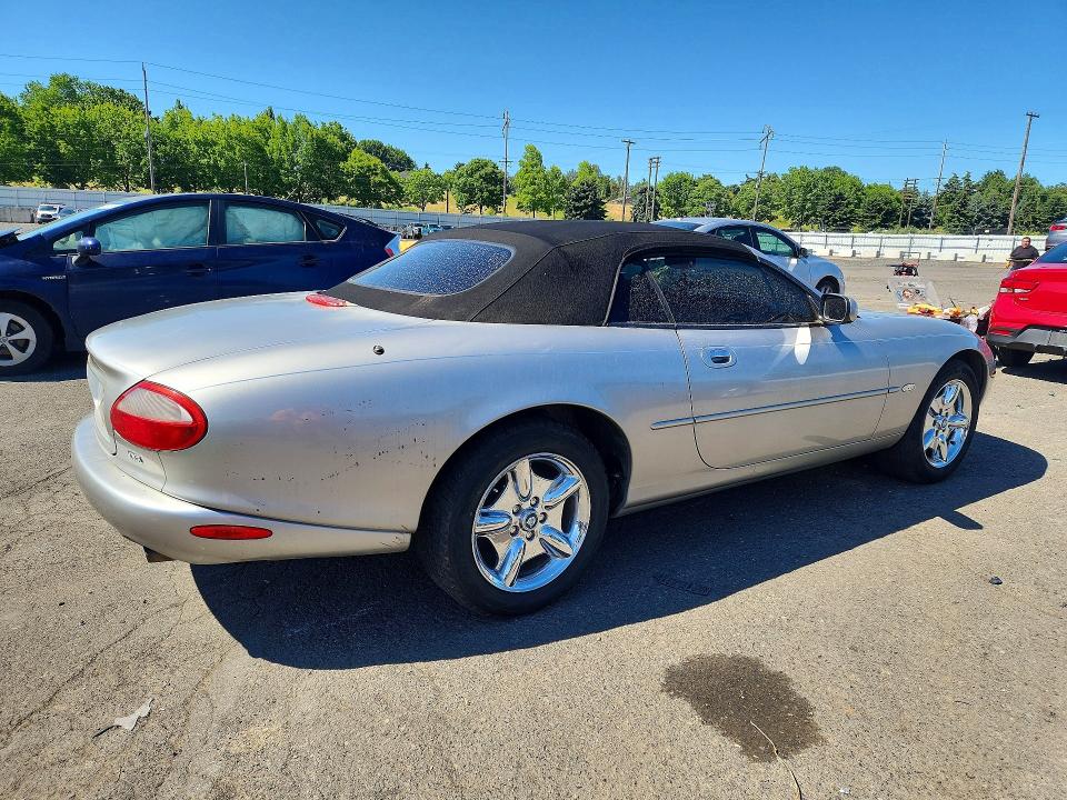 1999 Jaguar Xk series VIN SAJGX2049XC041200 COPART salvage auction — REAR END, Wa - Vehicle Cert Of Ownership-Titl, sold $1,750 on 2026-07-22 (photo 3)