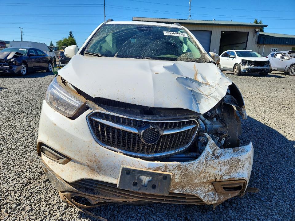 2019 Buick Encore VIN KL4CJCSMXKB760725 COPART salvage auction — FRONT END, Or - Salvage Title Certificate, sold $200 on 2026-07-28 (photo 5)