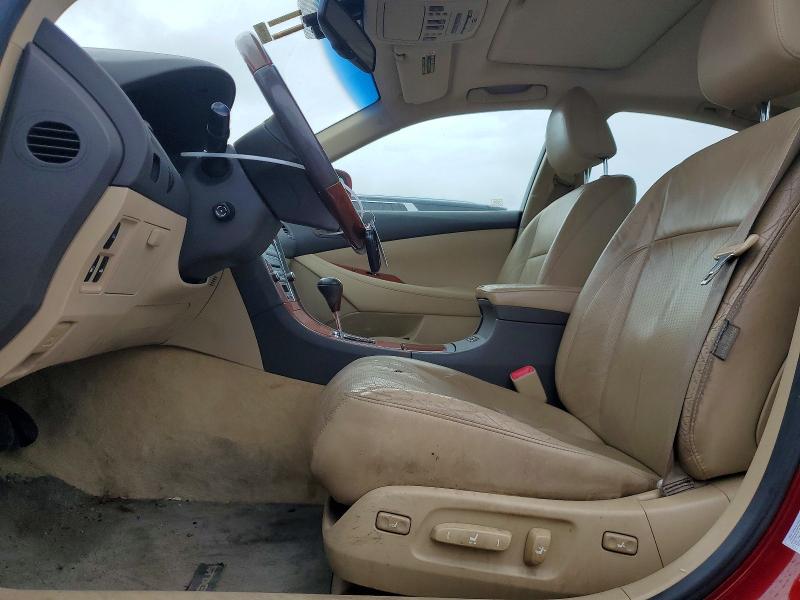 2009 Lexus Es 350 VIN JTHBJ46G592341122 COPART salvage auction — ALL OVER, Ny - Mv-907A Salvage Certificate, sold $850 on 2026-07-06 (photo 7)