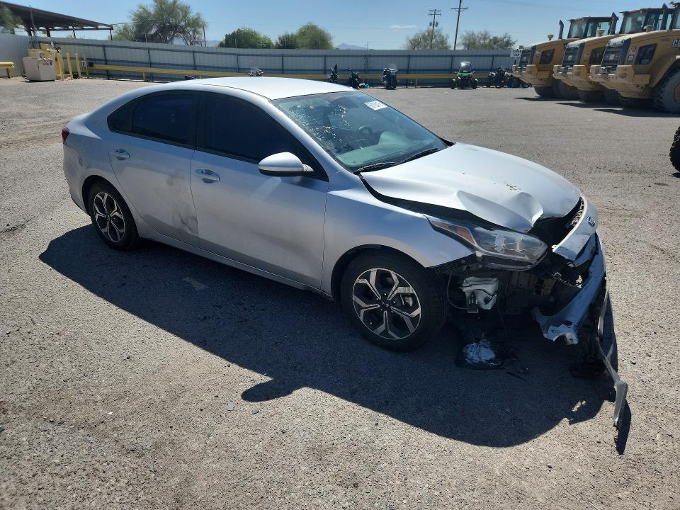 2021 Kia VIN 3KPF24AD1ME262507 COPART salvage auction — FRONT END, Az - Cert Of Title - Salvage, sold $2,800 on 2026-07-31 (photo 4)