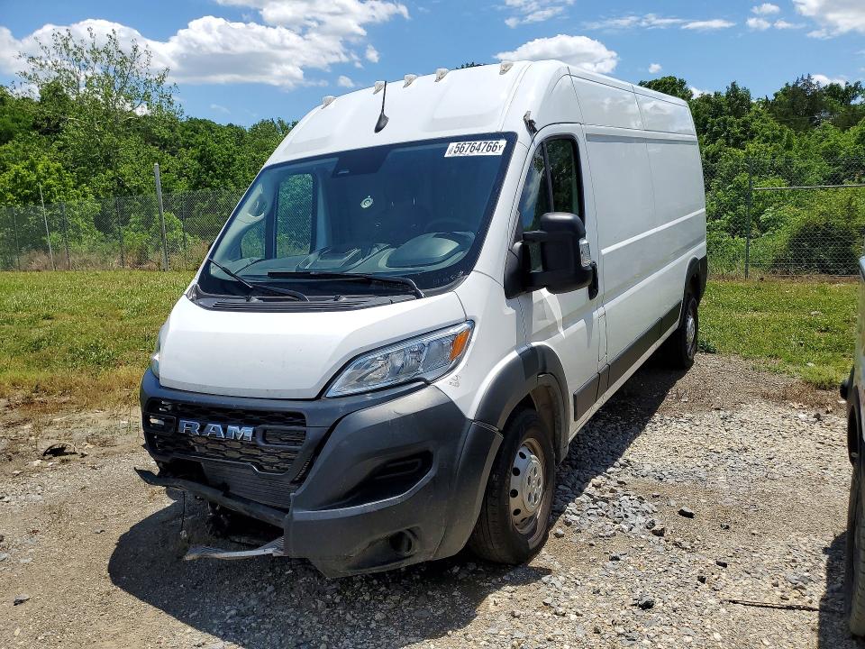 2025 Ram Promaster 2500 VIN 3C6LRVDGXSE509571 COPART salvage auction — FRONT END, Pa - Certificate Of Salvage, sold $7,700 on 2026-07-08 (photo 1)