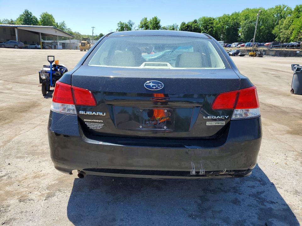 2010 Subaru LEGACY VIN 4S3BMBG64A3224729 COPART salvage auction — ROLLOVER, NY - MV-907A SALVAGE CERTIFICATE, sold $350 on 2026-07-02 (photo 6)