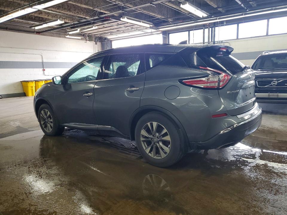 2017 Nissan Murano VIN 5N1AZ2MH7HN124279 COPART salvage auction — MECHANICAL, IL - CERTIFICATE OF TITLE, sold $1,300 on 2026-07-09 (photo 2)